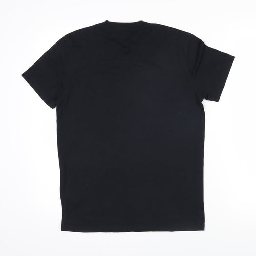 Hollister Mens Black Solid 100% Cotton Pyjama Top Size XS Pullover - Hollister