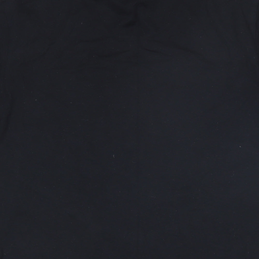 Hollister Mens Black Solid 100% Cotton Pyjama Top Size XS Pullover - Hollister
