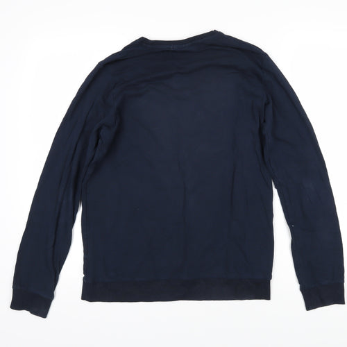 name it Girls Blue 100% Cotton Pullover Sweatshirt Size 13-14 Years Pullover - Hogwarts