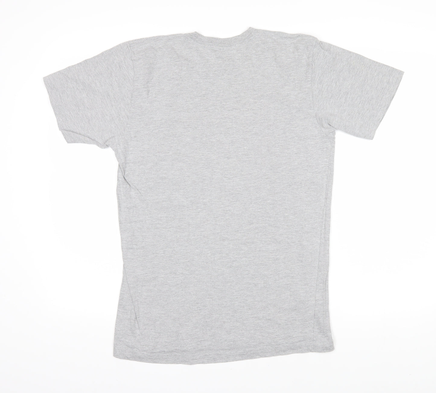 James Franco Mens Grey Cotton T-Shirt Size M Round Neck