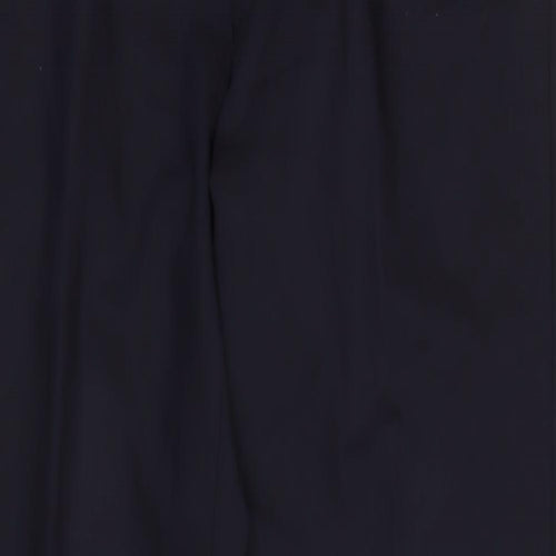 Reiss Mens Blue Polyester Trousers Size 32 in L32 in Regular Zip