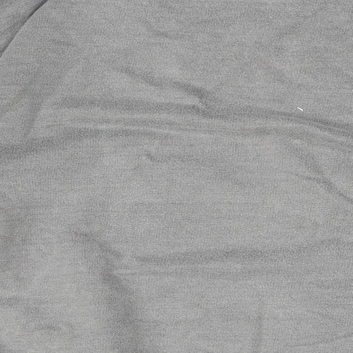 PRETTYLITTLETHING Womens Grey Cotton Pullover Sweatshirt Size S Pullover