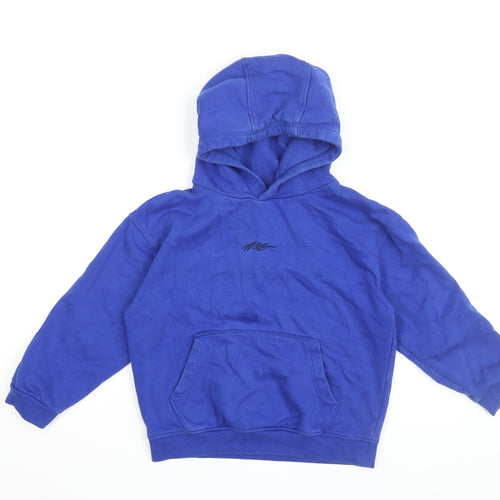 NEXT Boys Blue Cotton Pullover Hoodie Size 8 Years Pullover