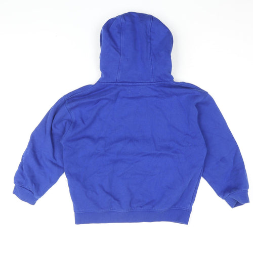 NEXT Boys Blue Cotton Pullover Hoodie Size 8 Years Pullover