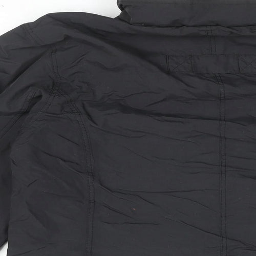 Best in Town Womens Black Jacket Coat Size S Zip