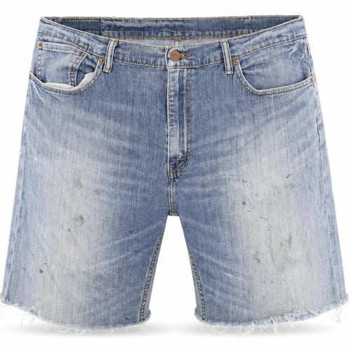 Levi's Mens Blue Cotton Bermuda Shorts Size 36 in L10 in Regular Zip