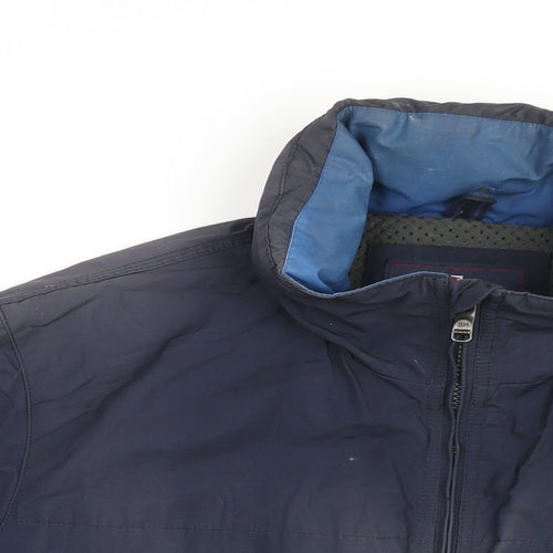 Marks and Spencer Mens Blue Jacket Coat Size XL Zip