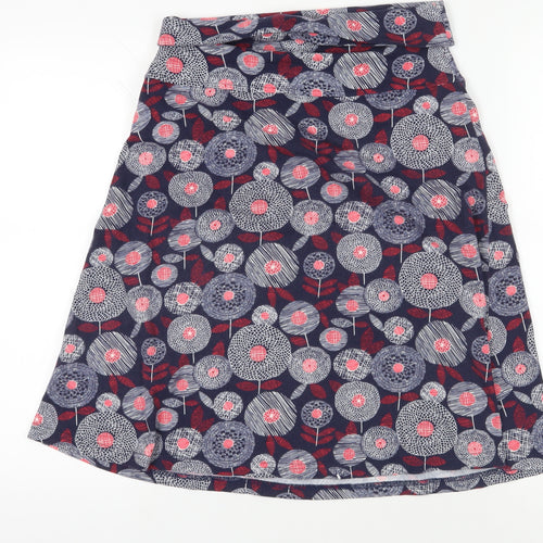 Weird Fish Women's Floral A-Line Skirt, Size 8