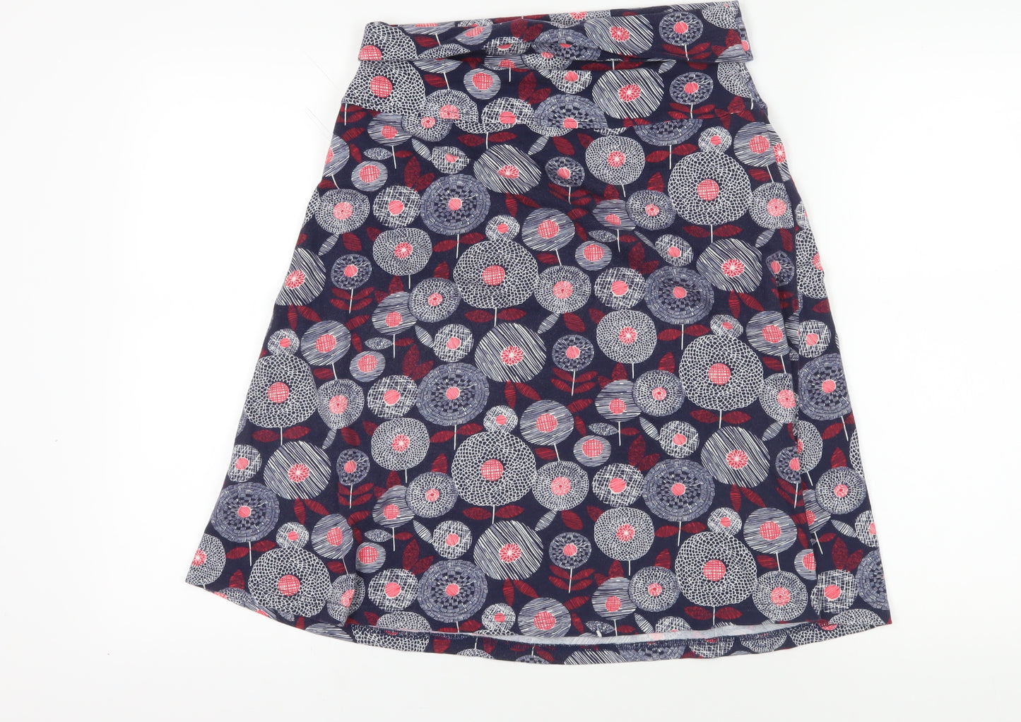 Weird Fish Women's Floral A-Line Skirt, Size 8