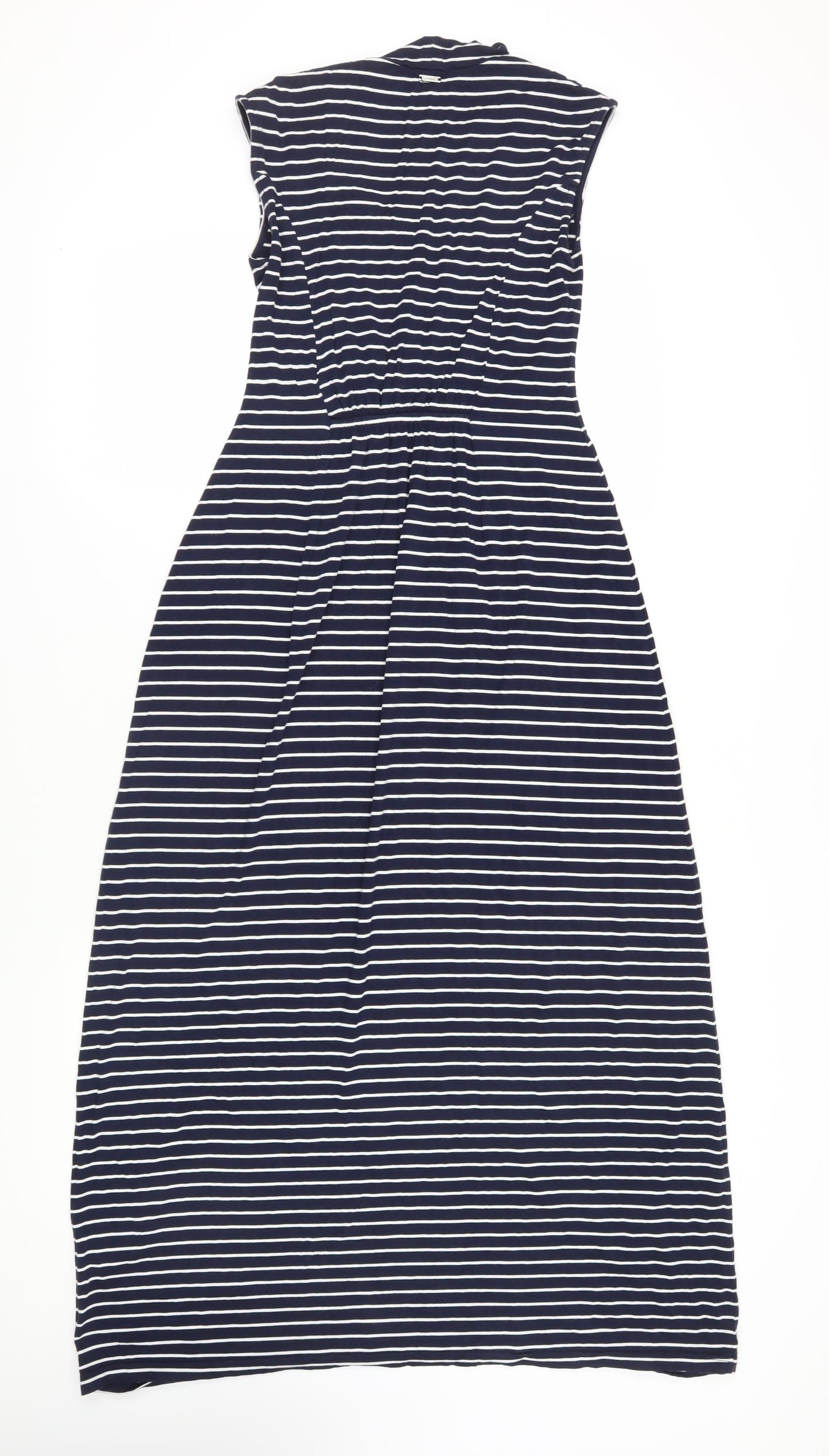 Joules Women's Blue Striped Maxi Dress Size 10