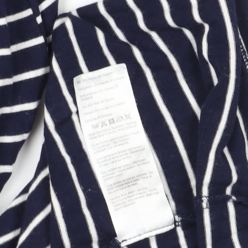 Joules Women's Blue Striped Maxi Dress Size 10