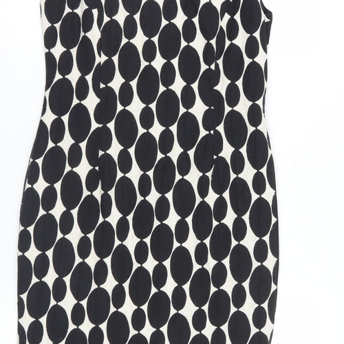 Phase Eight Women's Black Geometric Bodycon Dress