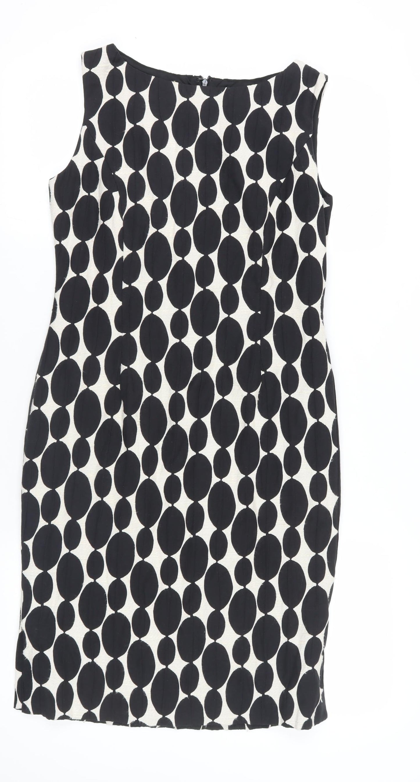 Phase Eight Women's Black Geometric Bodycon Dress