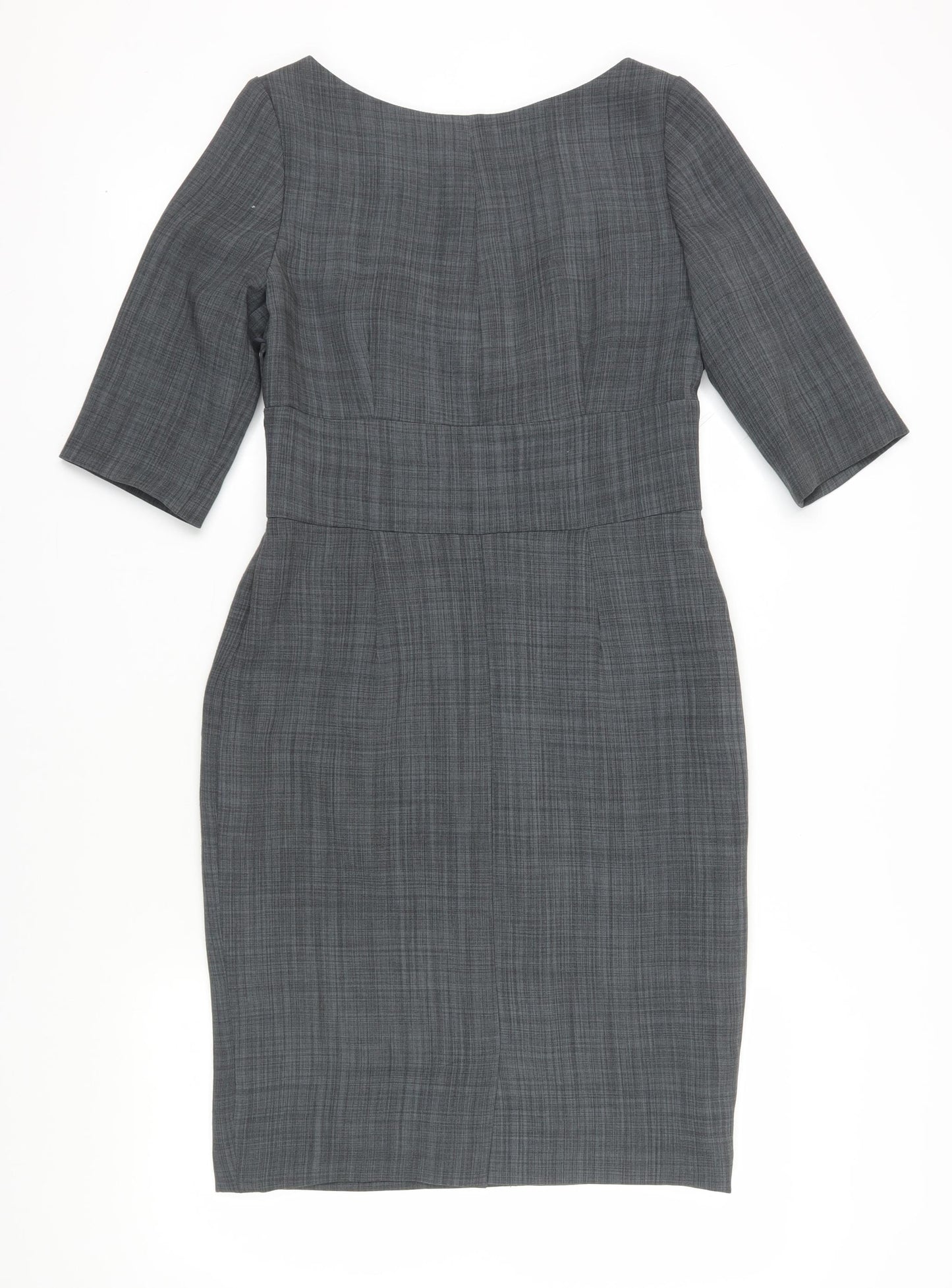 Alex & Co. Grey Check Sheath Dress Size 12 Women