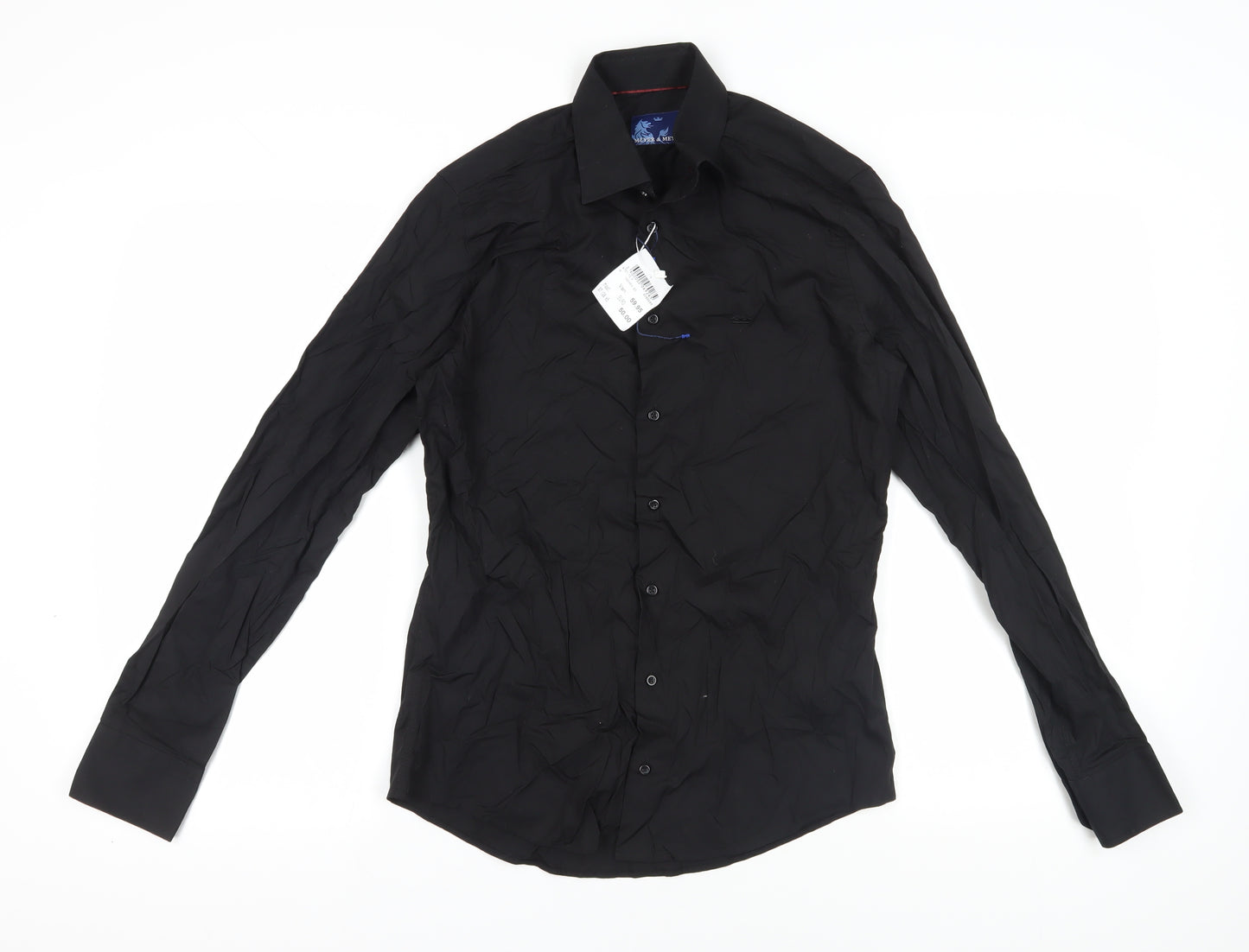 Meyer & Meyer Men's Black Long Sleeve Shirt S