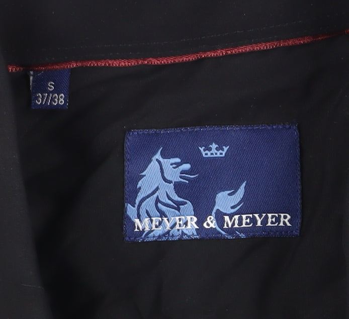 Meyer & Meyer Men's Black Long Sleeve Shirt S