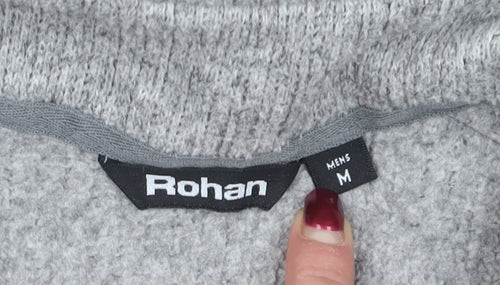 Rohan Men's Grey Pullover Knit Sweatshirt M