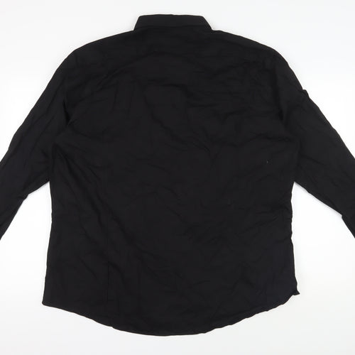 Meyer & Meyer Men's Black 3XL Regular Fit Shirt