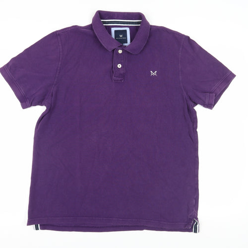 Crew Clothing Men's Purple XL Polo Shirt