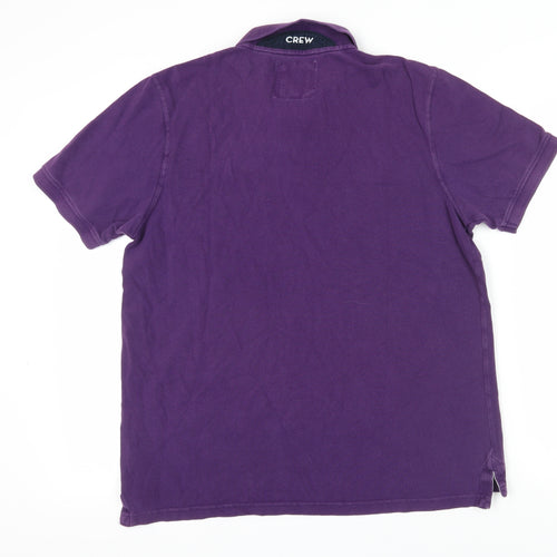 Crew Clothing Men's Purple XL Polo Shirt