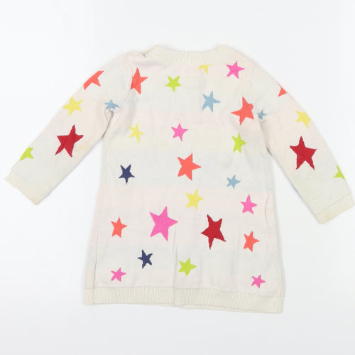 Gap Unisex Baby Multicoloured Star Jumper 12-18M Pullover