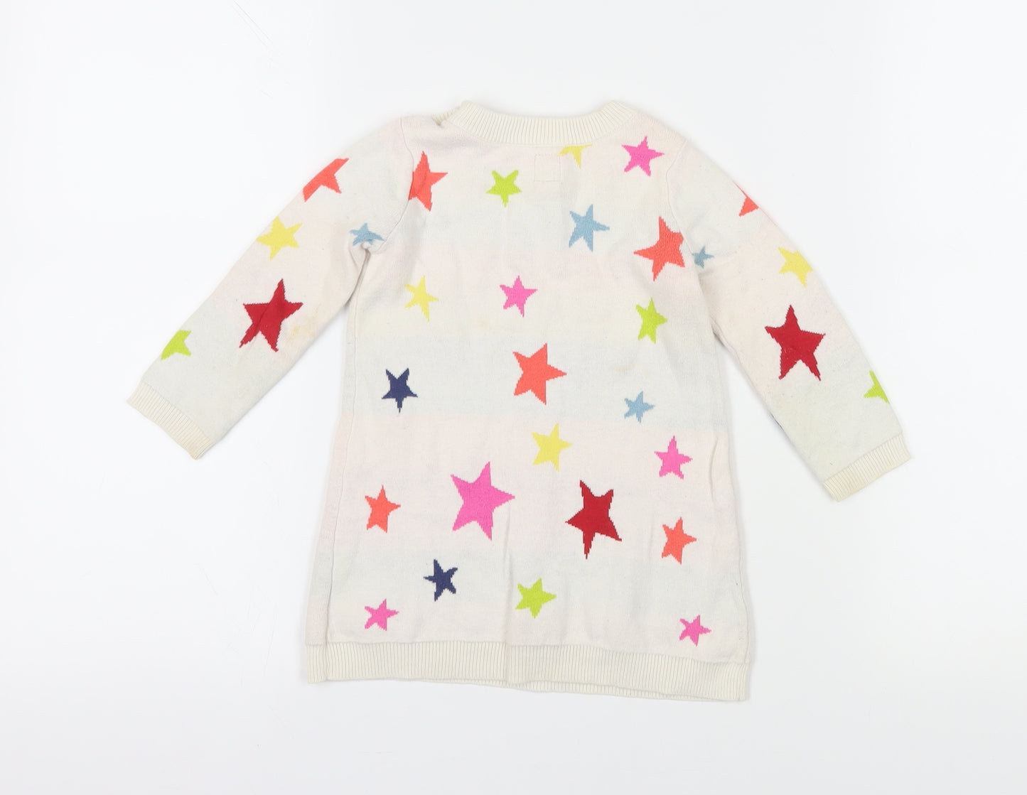 Gap Unisex Baby Multicoloured Star Jumper 12-18M Pullover