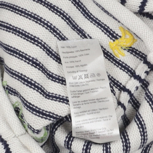 Joules Unisex Baby Dinosaur Striped Jumper 9-12M