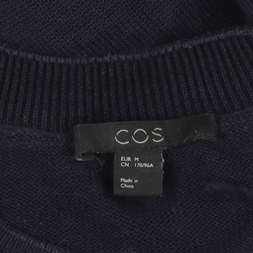 COS Women's Black Shift Dress Size 12 Cotton