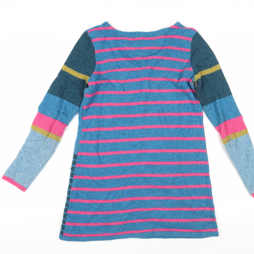 White Stuff Women's Multicoloured Striped Jumper Size 12