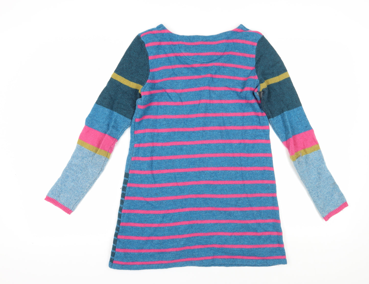 White Stuff Women's Multicoloured Striped Jumper Size 12