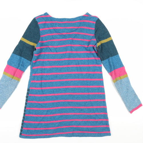 White Stuff Women's Multicoloured Striped Jumper Size 12