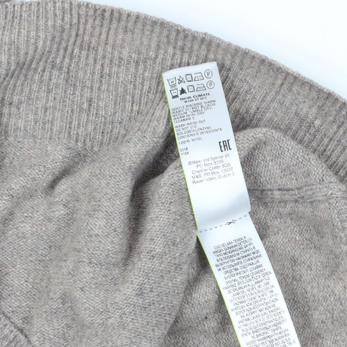 Marks and Spencer Men's Beige Wool Pullover M