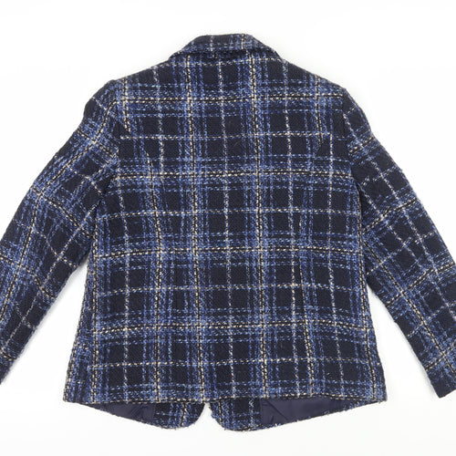 Honor Millburn Women's Check Tweed Blazer Size 14