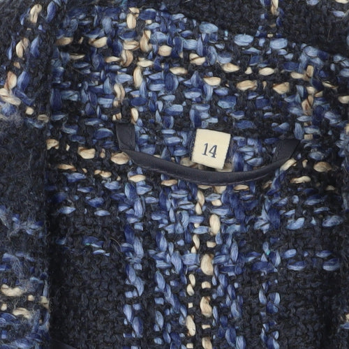 Honor Millburn Women's Check Tweed Blazer Size 14