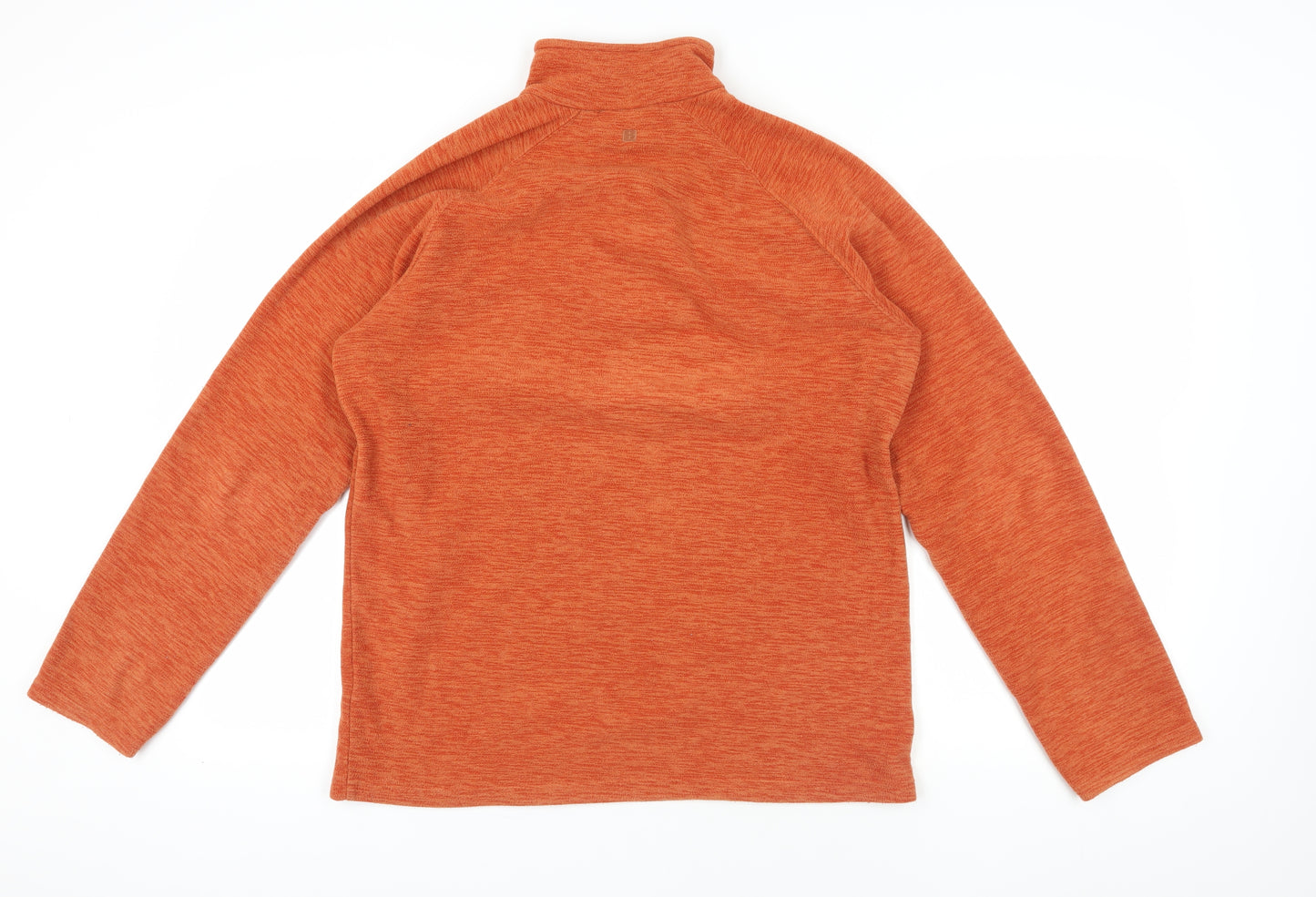 Mountain Warehouse Men's Orange 1/2 Zip Sweatshirt Medium