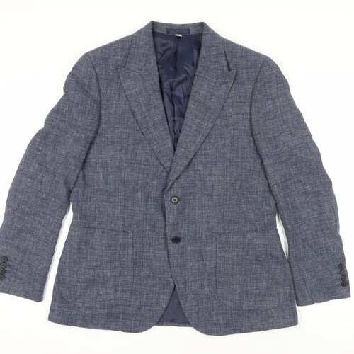 Marks and Spencer Men's Blue 42 Blazer, Regular Fit