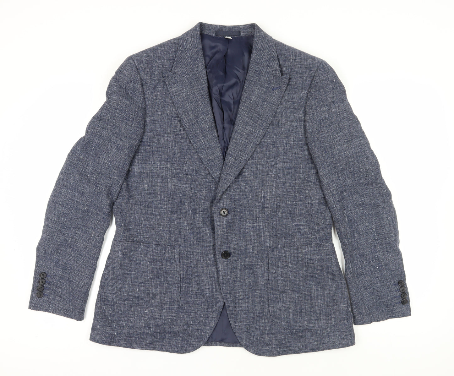 Marks and Spencer Men's Blue 42 Blazer, Regular Fit