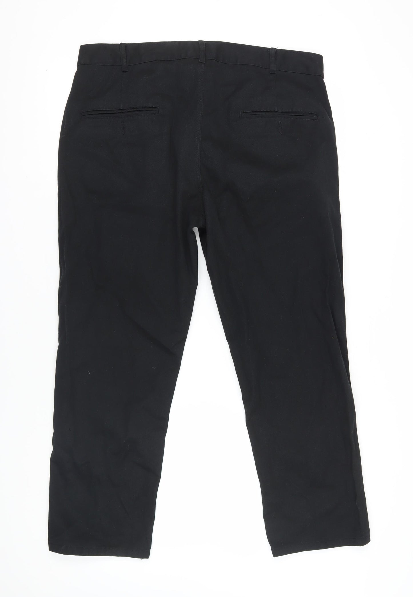 ORN Men's Black Dress Pants Size 38S Straight Leg