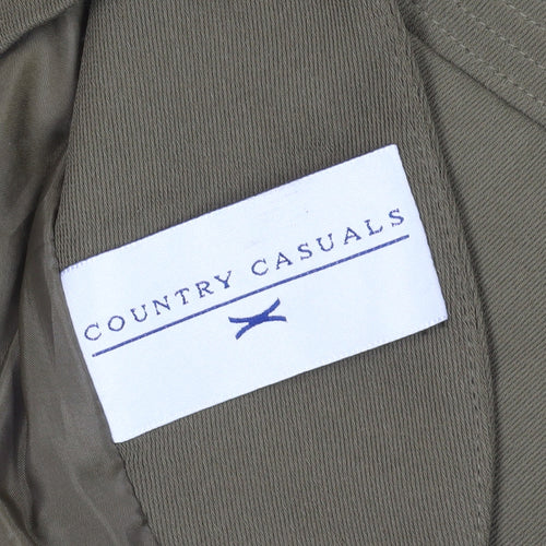 Country Casuals Women's Brown Suit Jacket Size 10