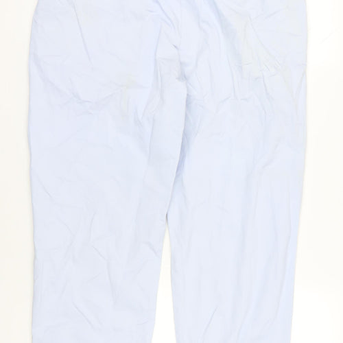 Lands' End Women's Blue Chino Trousers Size 14
