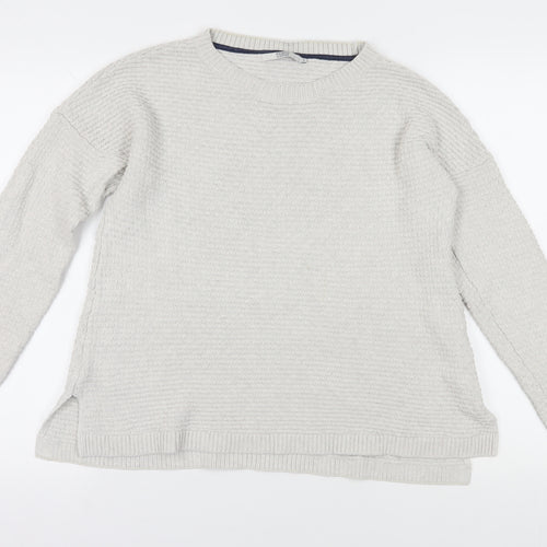 Dickins & Jones Grey Cotton Women's Jumper, Size S
