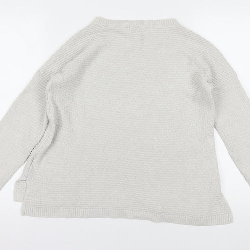 Dickins & Jones Grey Cotton Women's Jumper, Size S