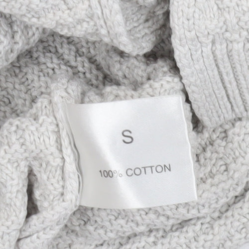 Dickins & Jones Grey Cotton Women's Jumper, Size S