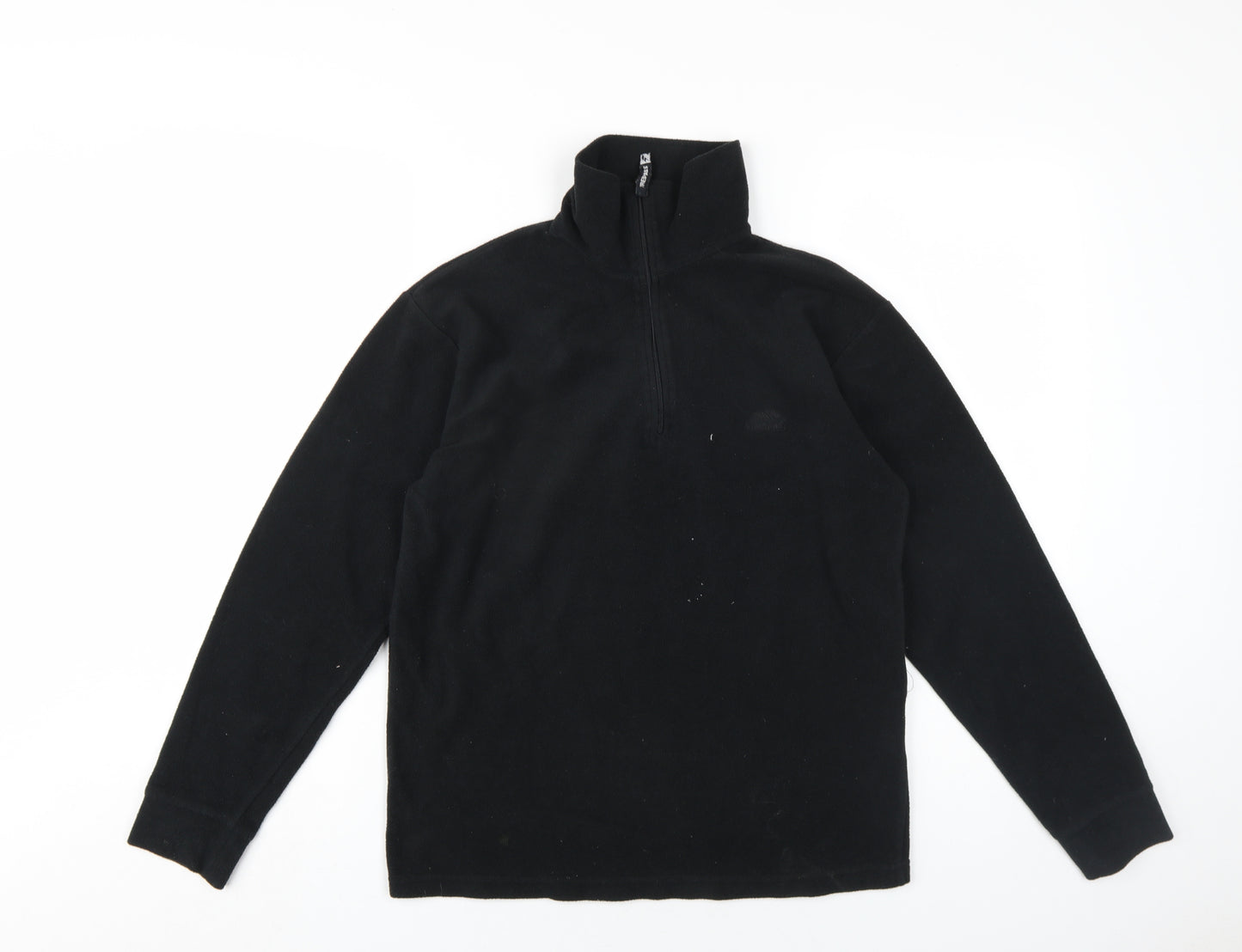 Trespass Mens Black Polyester Pullover Sweatshirt Size S