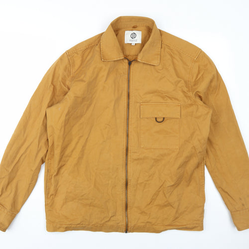 Nordman Mens Orange Jacket Size M Zip