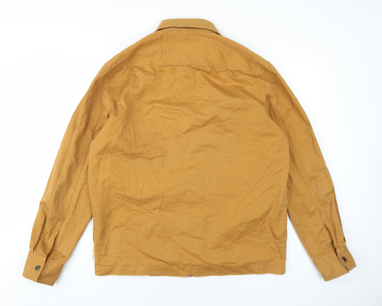 Nordman Mens Orange Jacket Size M Zip