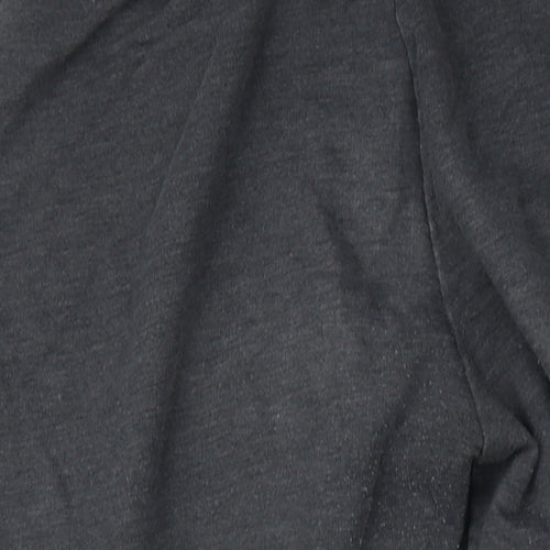 Victoria's Secret Womens Grey Cotton Jogger Trousers Size S L23 in Regular Drawstring