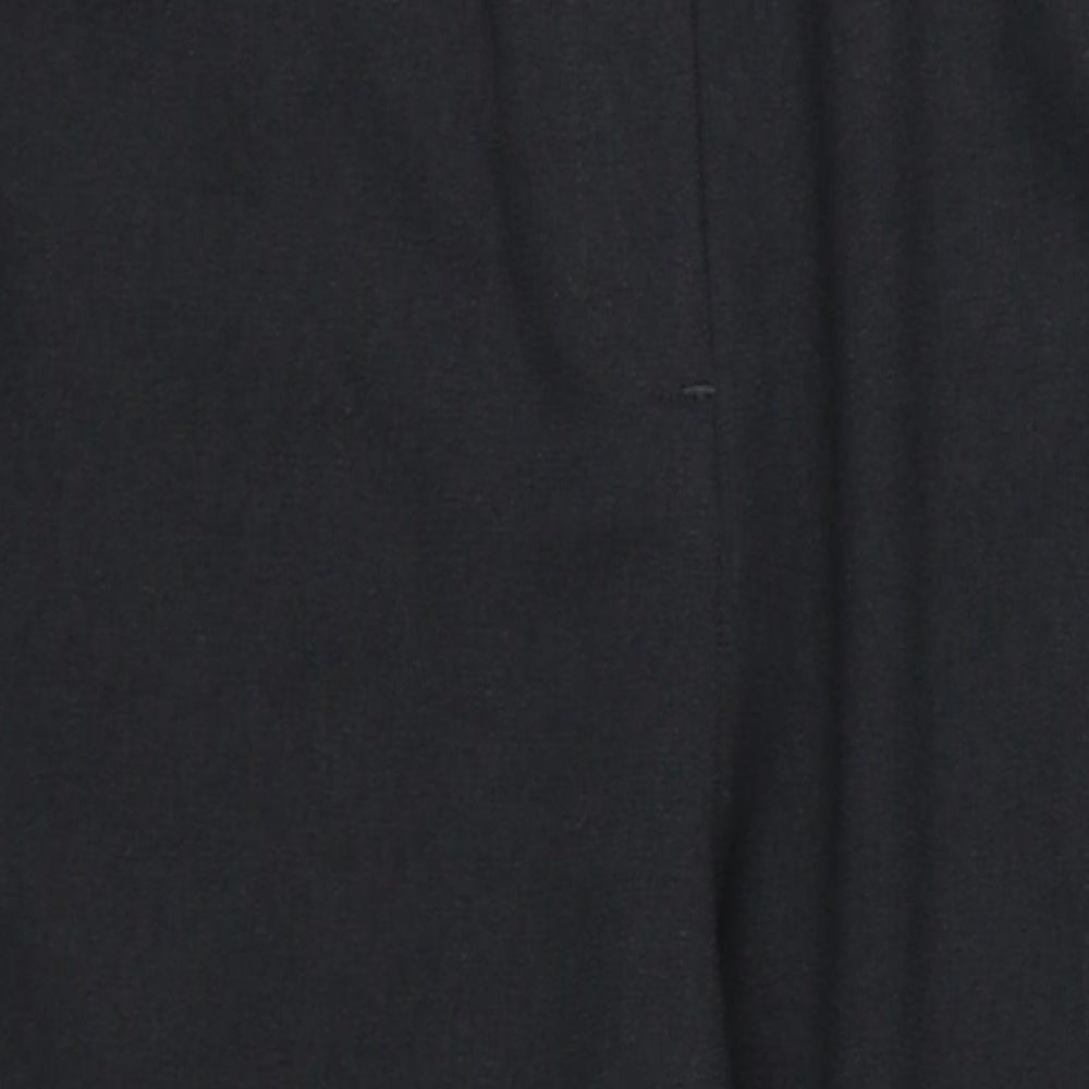 EWM Womens Grey Polyester Dress Pants Trousers Size 18 L30 in Regular Zip
