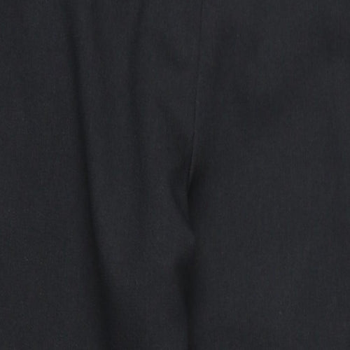 EWM Womens Grey Polyester Dress Pants Trousers Size 18 L30 in Regular Zip