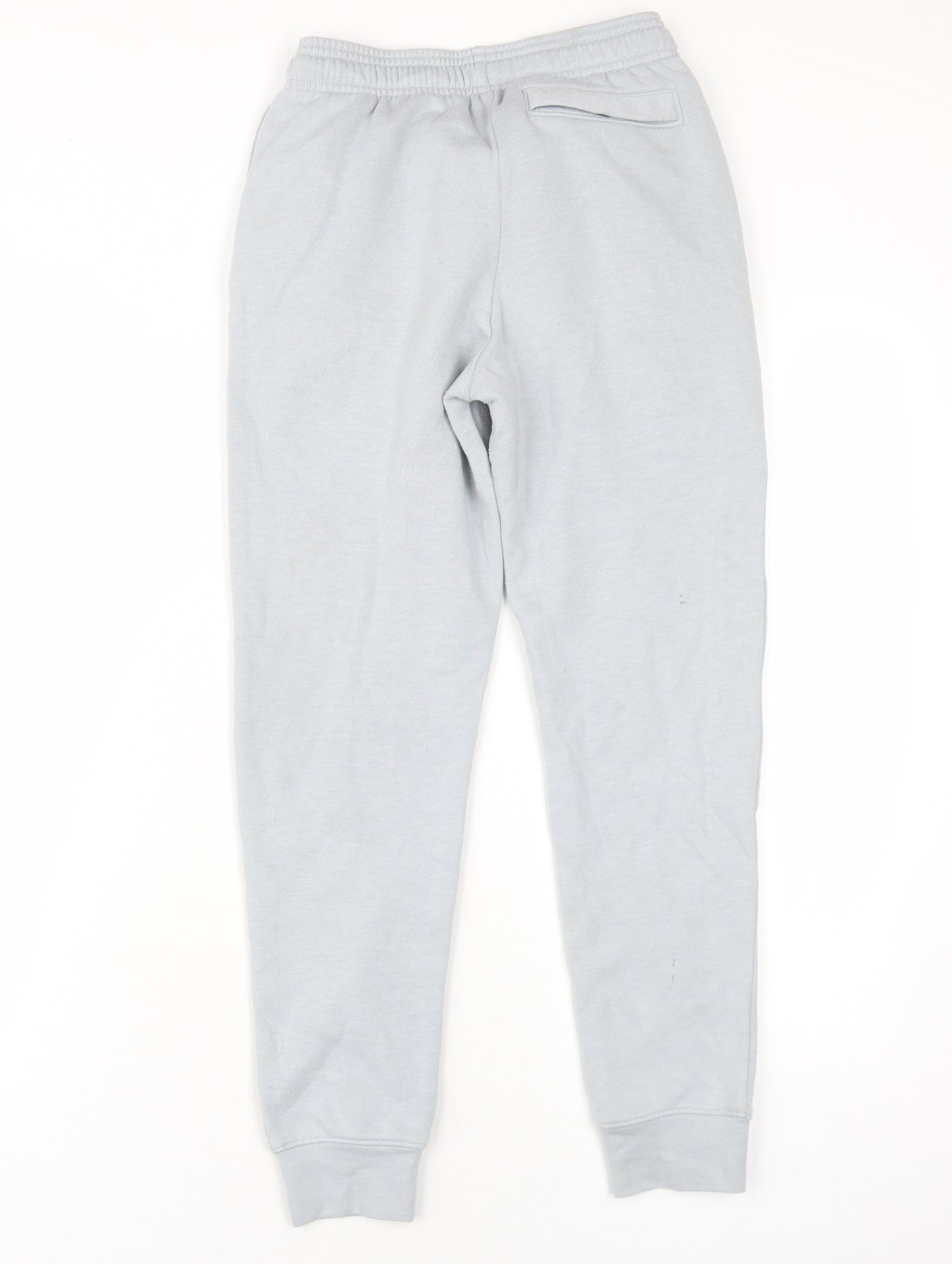 Under armour Boys Grey Cotton Jogger Trousers Size M L26 in Regular Drawstring